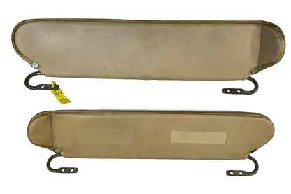 Jeep 87-95 Wrangler sun visors fits YJ  light tan cream FACTORY visor