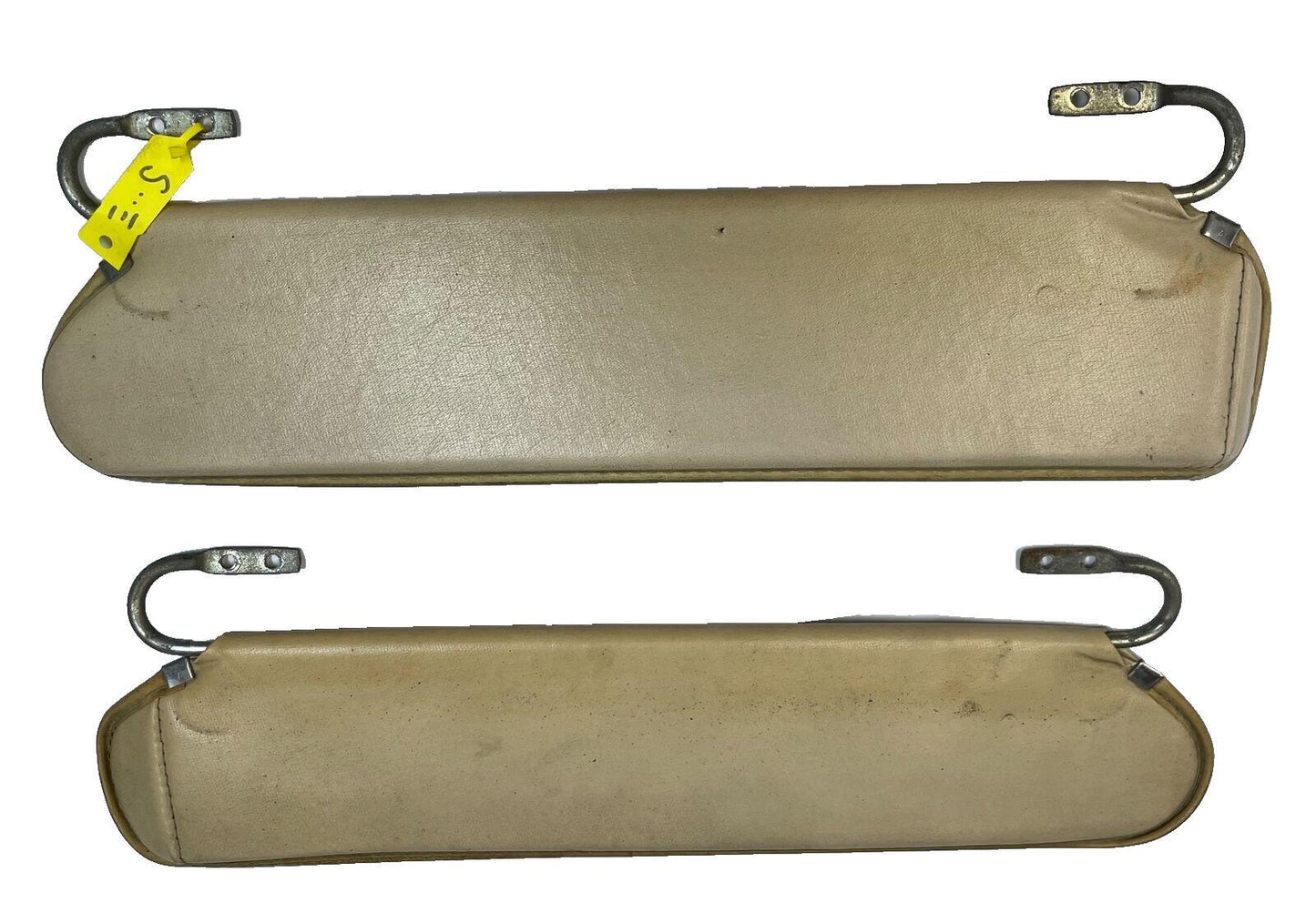 Jeep 87-95 Wrangler sun visors fits YJ  light tan cream FACTORY visor