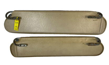 Jeep 87-95 Wrangler sun visors fits YJ  light tan cream FACTORY visor