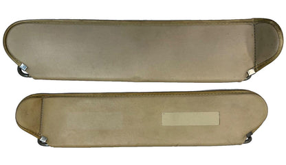 Jeep 87-95 Wrangler sun visors fits YJ  light tan cream FACTORY visor