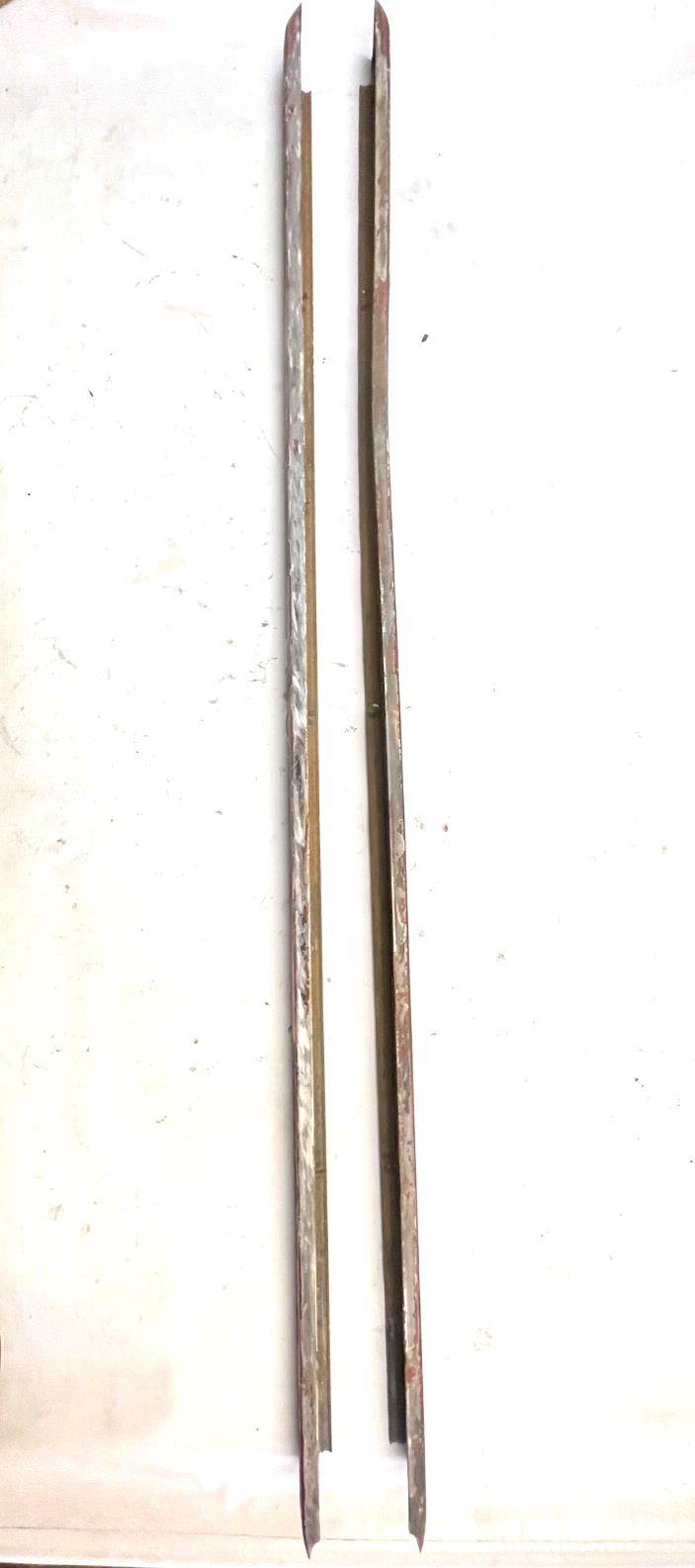 Jeep CJ8 Scrambler factory rocker trim guards stone guard molding READ AD