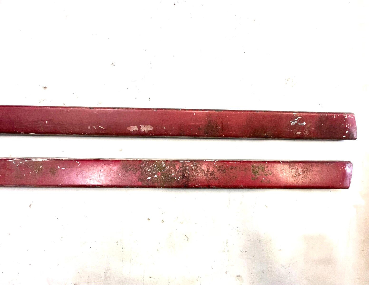 Jeep CJ8 Scrambler factory rocker trim guards stone guard molding READ AD