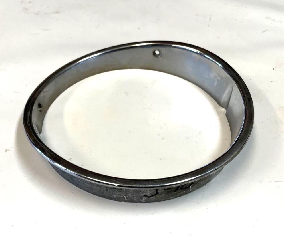 Jeep Wrangler TJ Passenger chrome headlight trim bezel Right head light