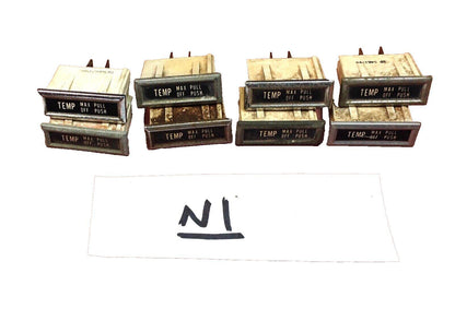 Jeep CJ TEMP indicator light dash gauge panel Temperature CJ5 CJ7 AMC