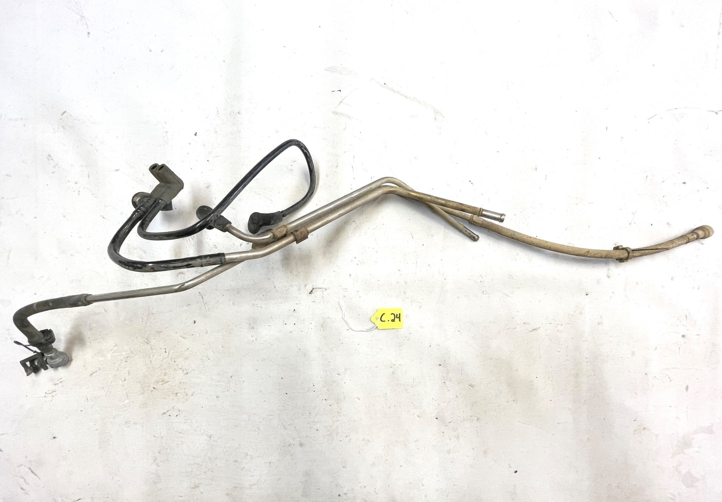 Jeep TJ Wrangler 4.0 fuel lines Engine Fuel Rail to Frame stainless fit 03-06