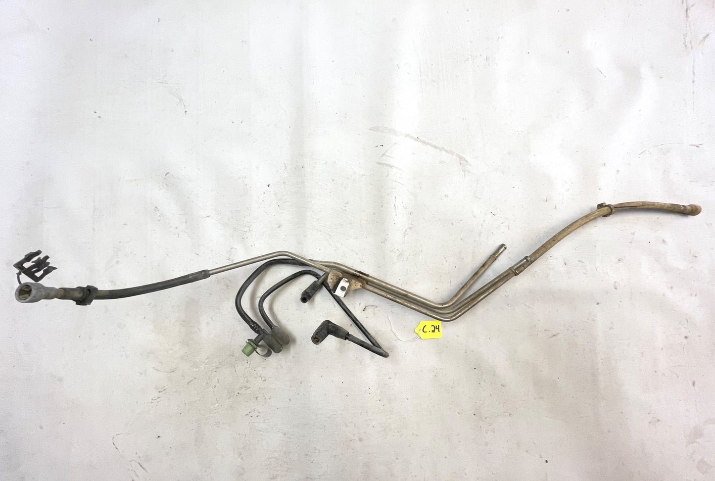 Jeep TJ Wrangler 4.0 fuel lines Engine Fuel Rail to Frame stainless fit 03-06