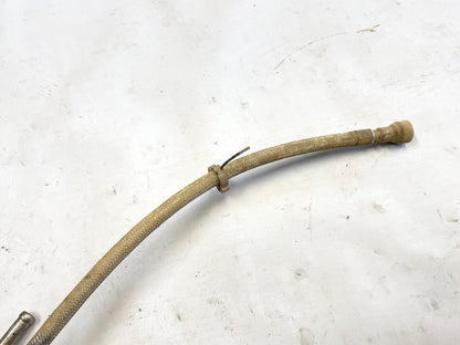 Jeep TJ Wrangler 4.0 fuel lines Engine Fuel Rail to Frame stainless fit 03-06