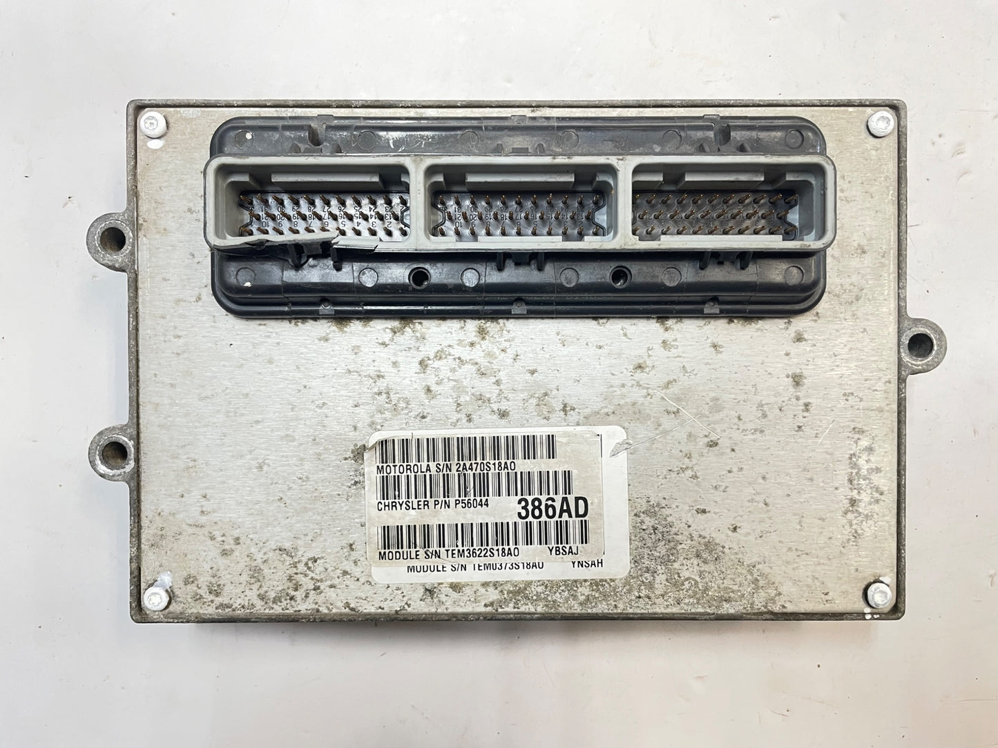 Jeep 03 TJ Wrangler ECM Computer 4.0 Automatic 56044386AD PCM ECU FREE SHIP