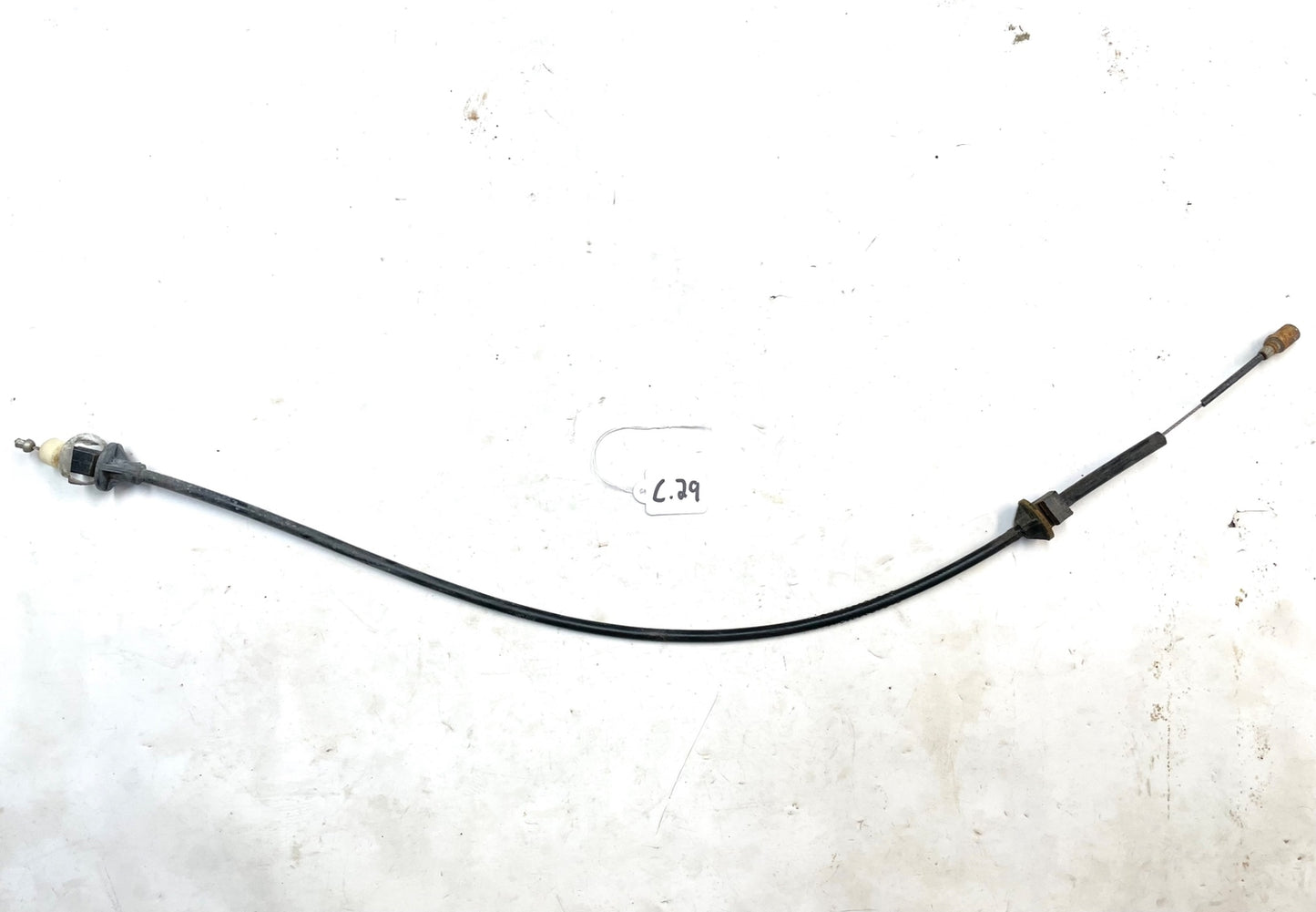 Jeep YJ 6 cylinder throttle cable fits YJ 87-90 Wrangler 4.2 liter 258ci