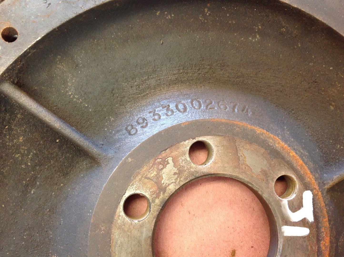 Jeep 6 cylinder Flywheel fit 87-89 Wrangler YJ fly wheel 8933002674 Ba10 4.2 258