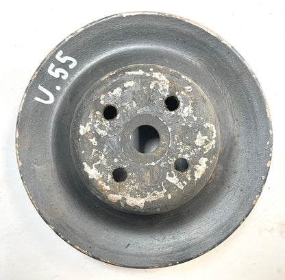 AMC Jeep V8 fan Pulley 360 304 Cherokee Wagoneer two groove