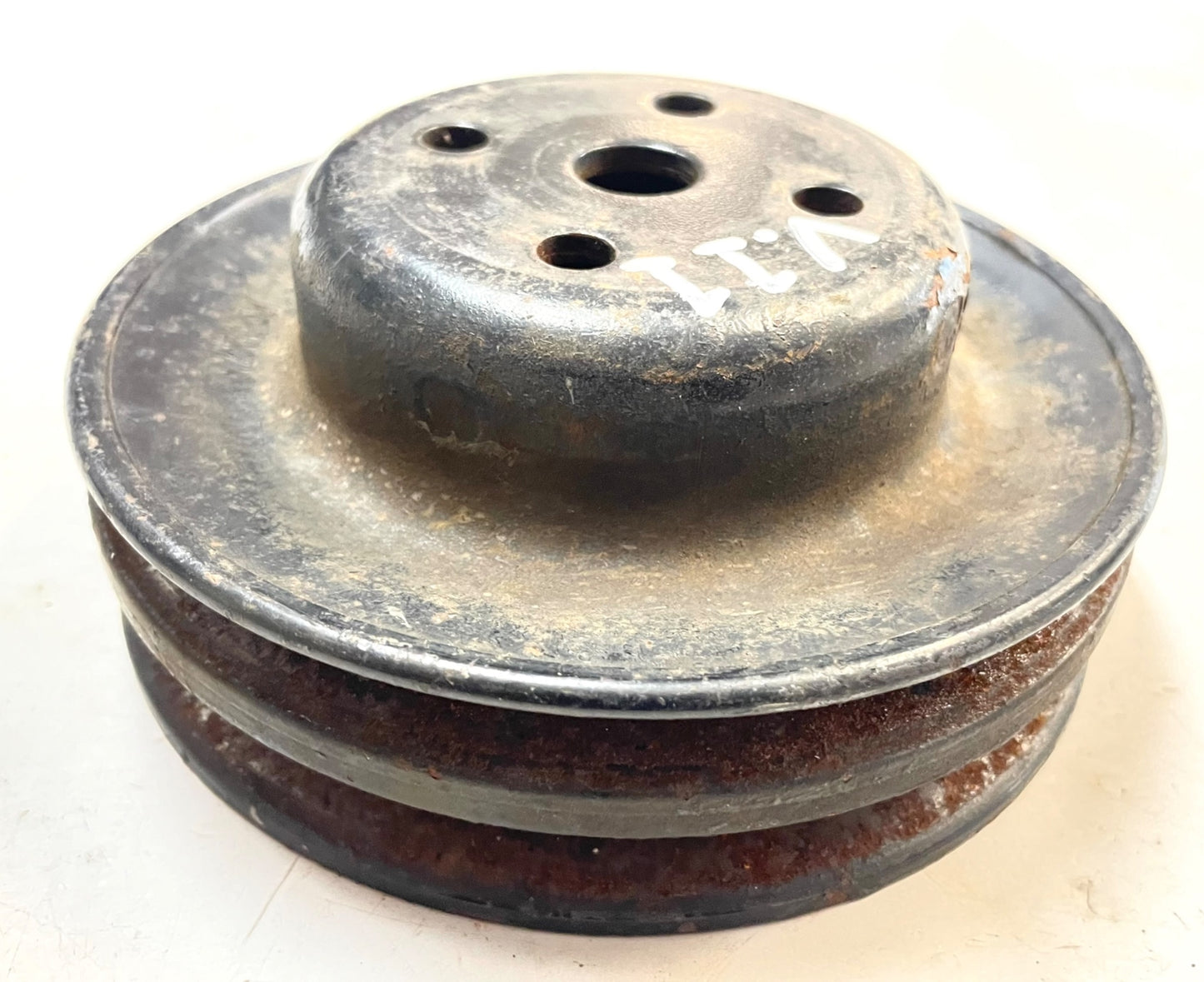 Jeep 6 cylinder Water Pump Fan Pulley 2 groove 4.2 YJ CJ7 3236658 258 FREE SHIP