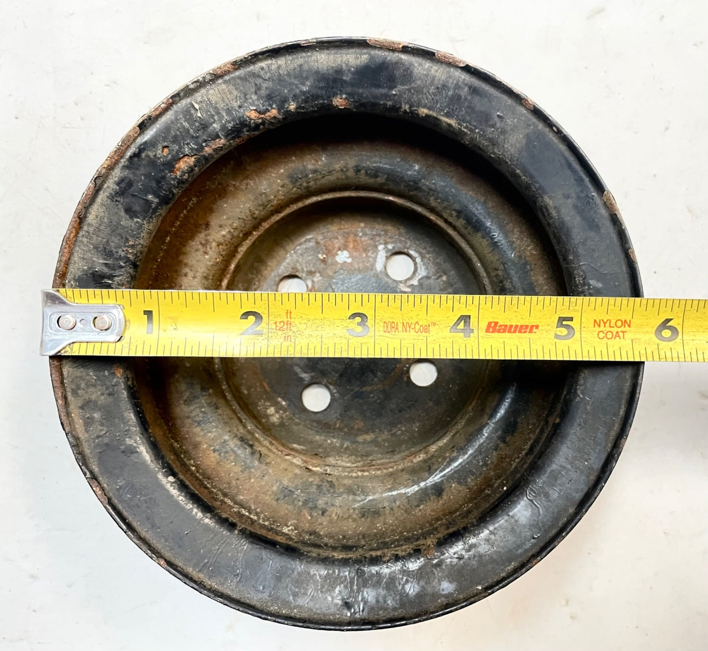 Jeep 6 cylinder Water Pump Fan Pulley 2 groove 4.2 YJ CJ7 3236658 258 FREE SHIP