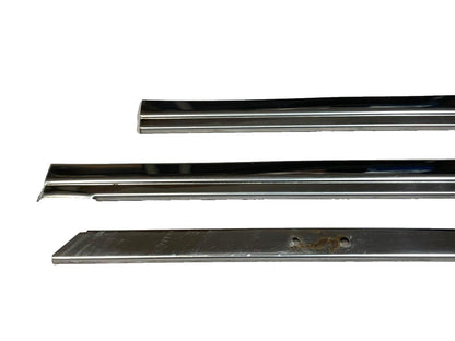 Jeep window chrome trim Full Size Wagoneer Cherokee passenger front door