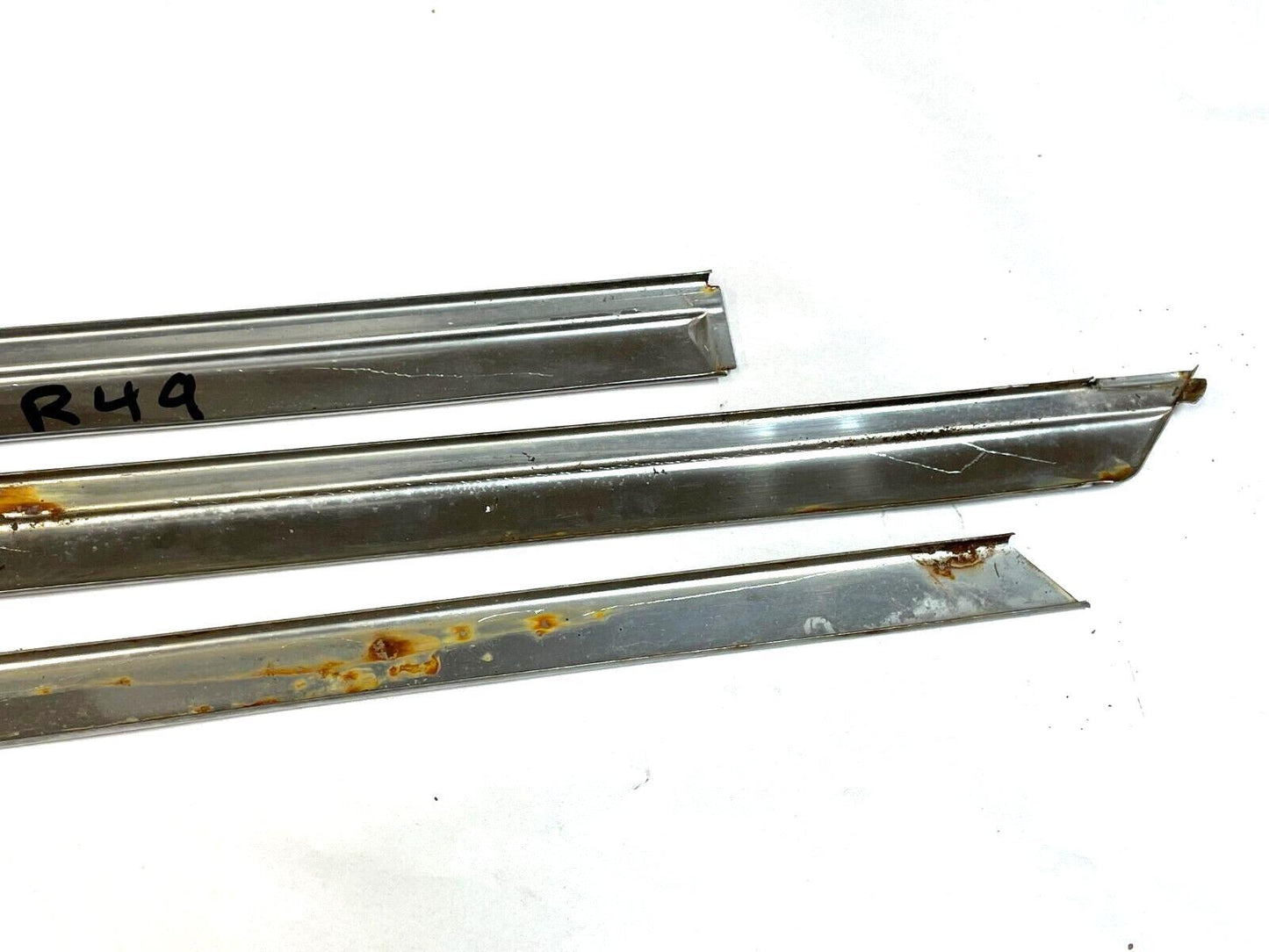 Jeep window chrome trim Full Size Wagoneer Cherokee passenger front door