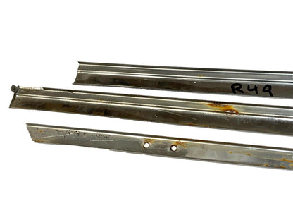 Jeep window chrome trim Full Size Wagoneer Cherokee passenger front door