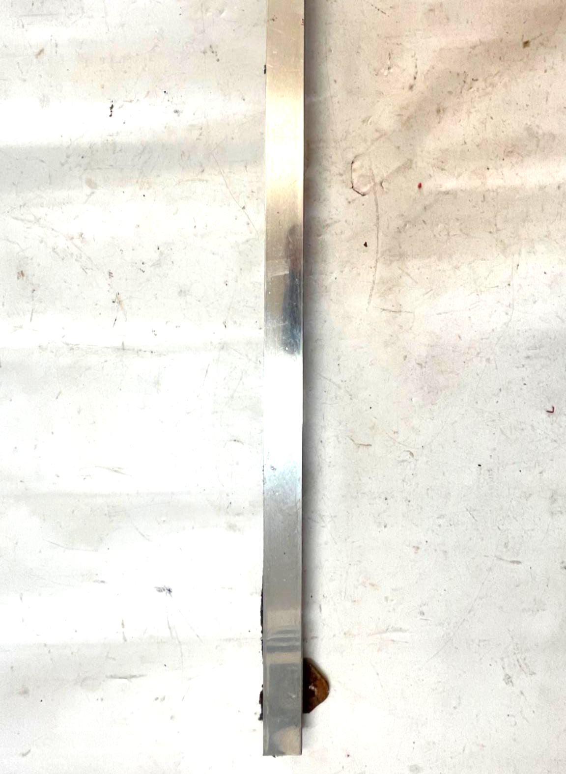 Jeep CJ7 full Door vent window channel divider strip right passenger side chrome