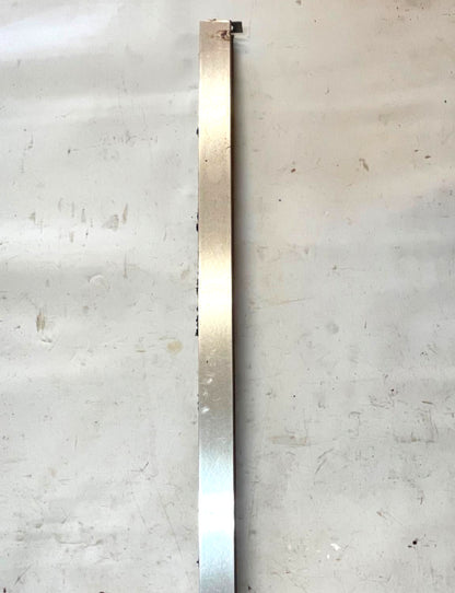 Jeep CJ7 full Door vent window channel divider strip right passenger side chrome