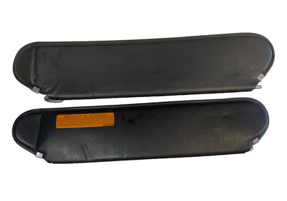 Jeep YJ sun Visor dark grey left right pair factory visors Wrangler 87-95 gray
