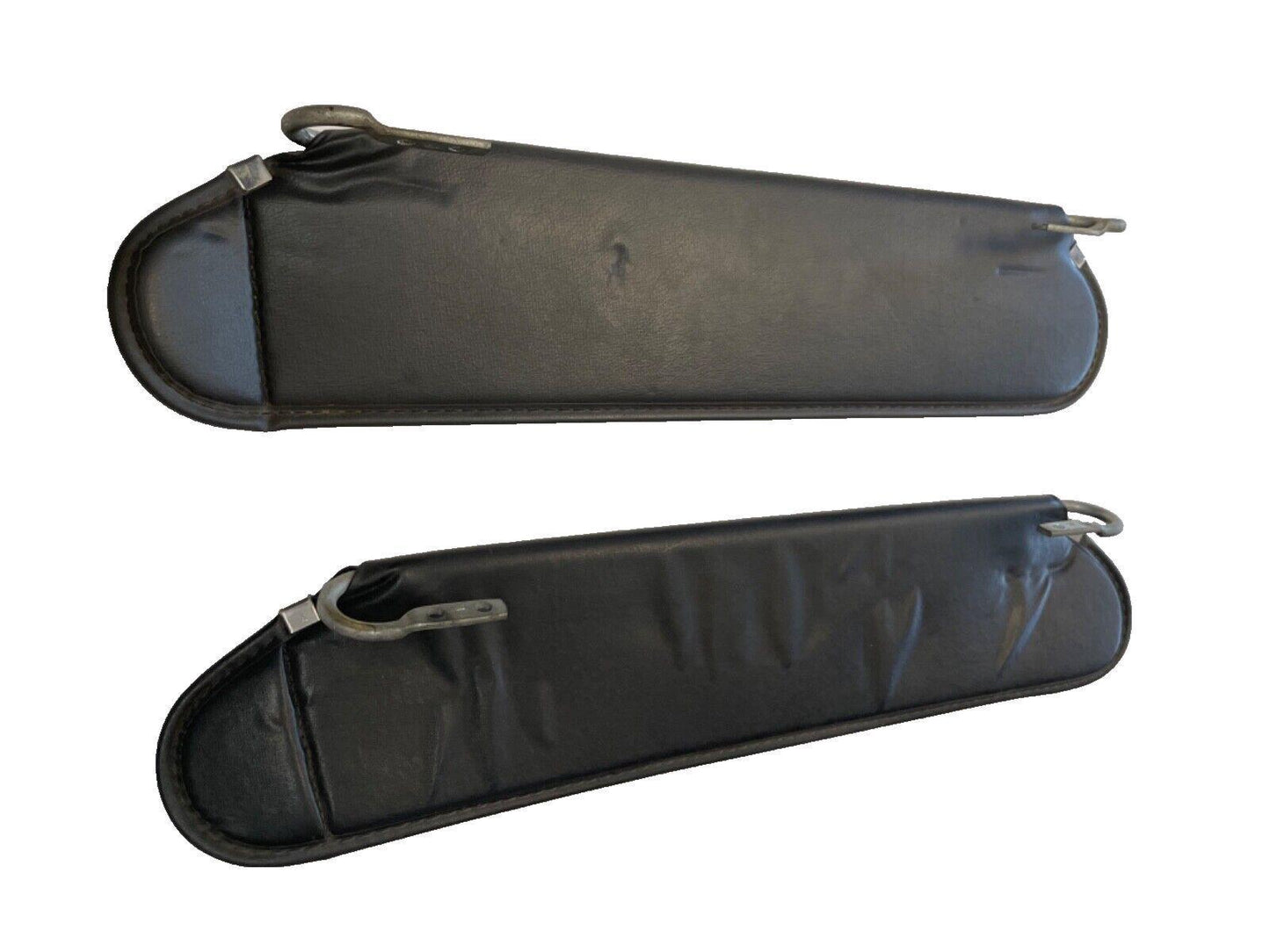 Jeep YJ sun Visor dark grey left right pair factory visors Wrangler 87-95 gray