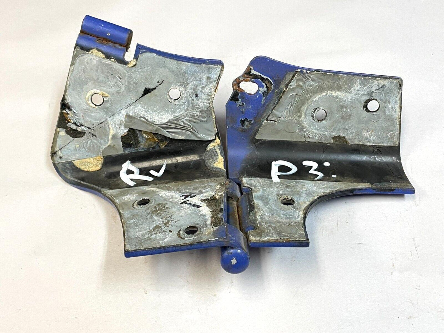 Jeep TJ Wrangler driver windshield hinge 97-06 Lapsis Blue Left side FREE SHIP