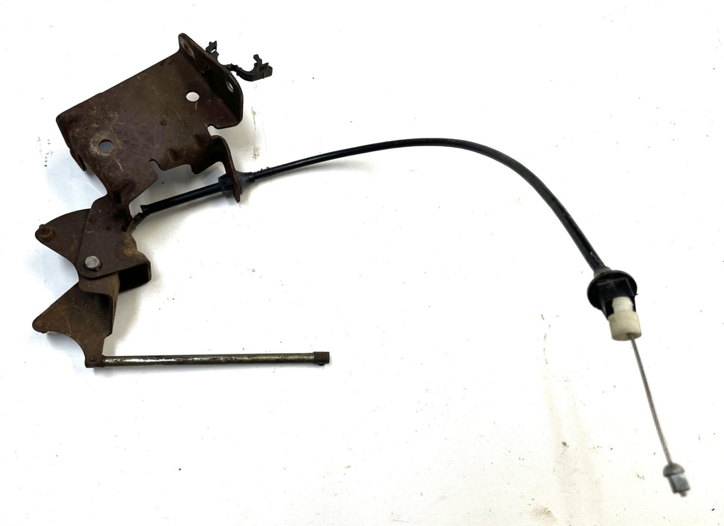 Jeep CJ six cylinder throttle linkage w/ rod and cable CJ5 CJ7 258 4.2 manifold