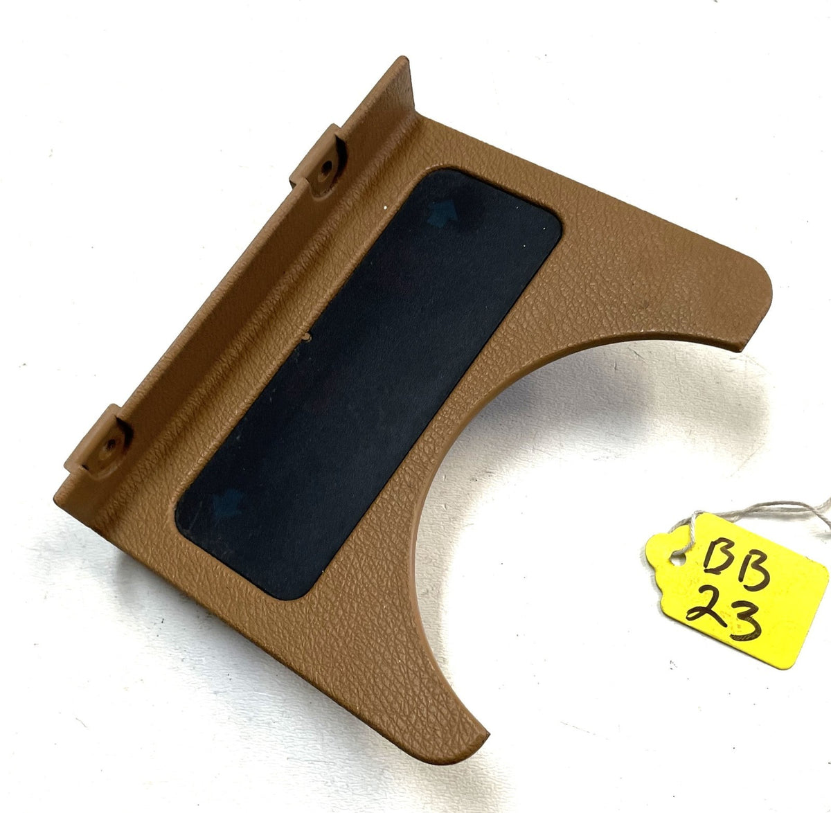 Jeep YJ warning light dash trim bezel 87-91 Wrangler trouble lights spice tan