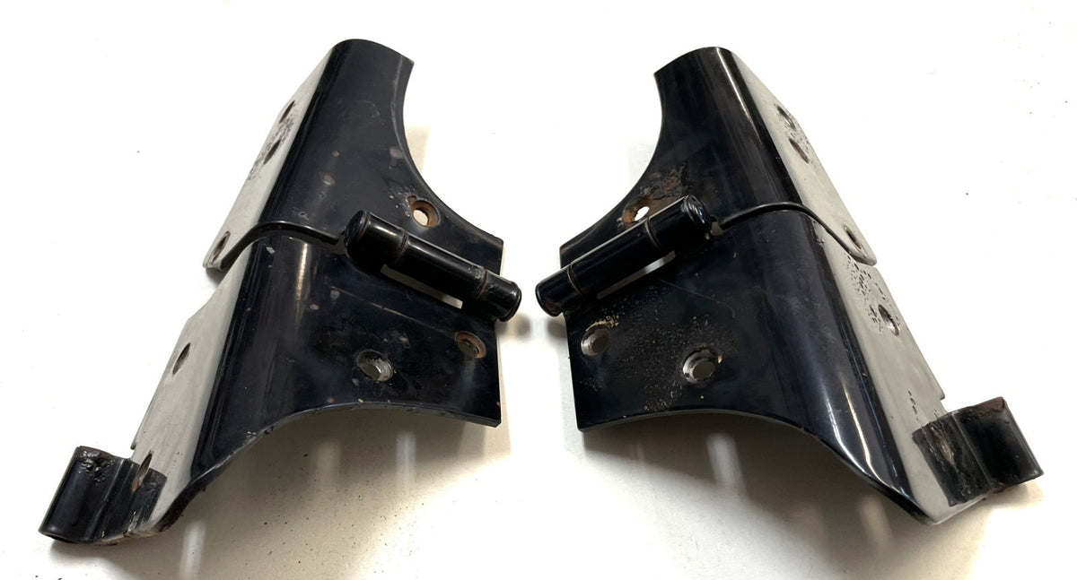 Jeep TJ Windshield Hinges 97-06 Wrangler Left Right Hinge Black FREE SHIP