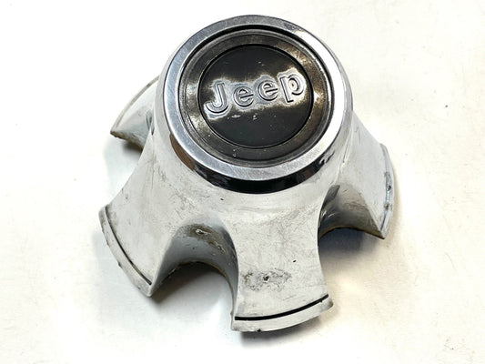 Jeep CJ Chrome center cap rear wheel CJ5 CJ7 CJ8 AMC Factory Laredo Back!
