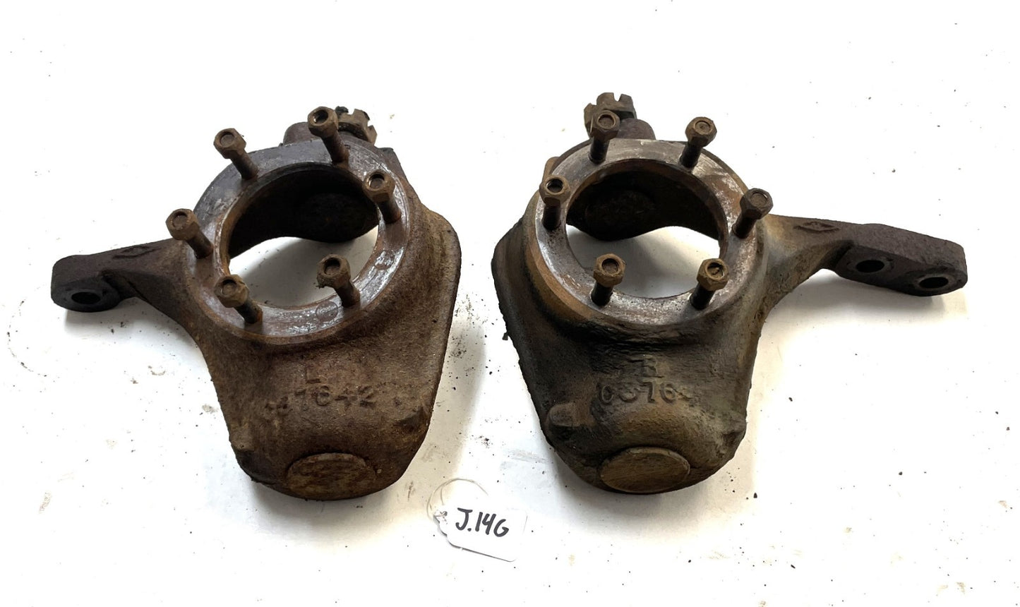 78 Jeep CJ Dana 30 Disc Brake Steering Knuckles left right CJ5 CJ7 FREE SHIPPING