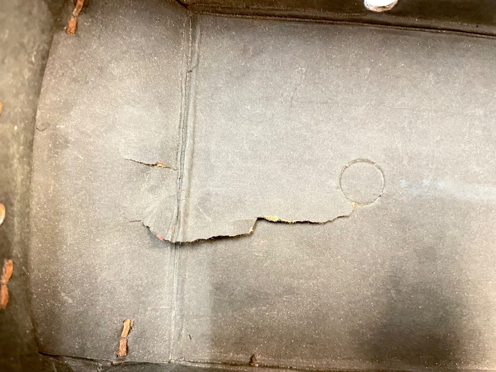 Jeep CJ factory glove box 76-86 CJ5 CJ7 CJ8 card board FREE SHIPPING!!