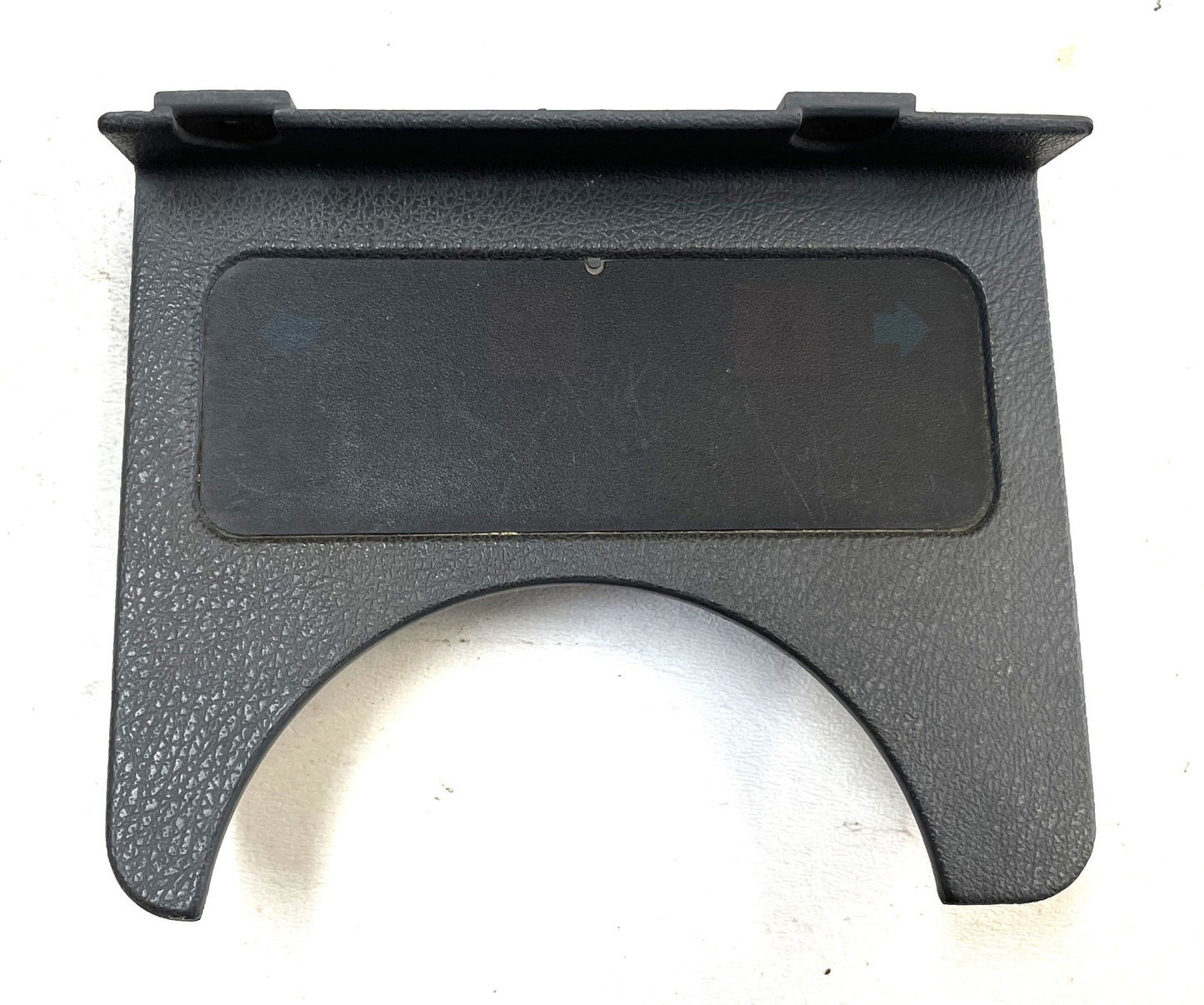 Jeep YJ grey warning light dash trim bezel Wrangler trouble lights gray column!