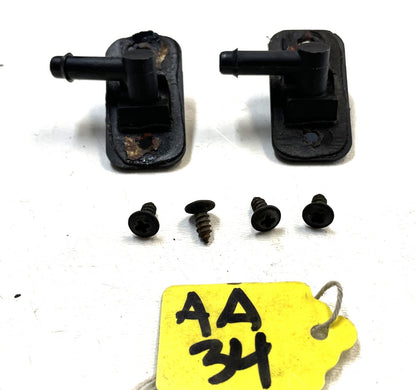 Jeep YJ windshield sprayer washer nozzle 87-95 Wrangler mister nozzles wipers
