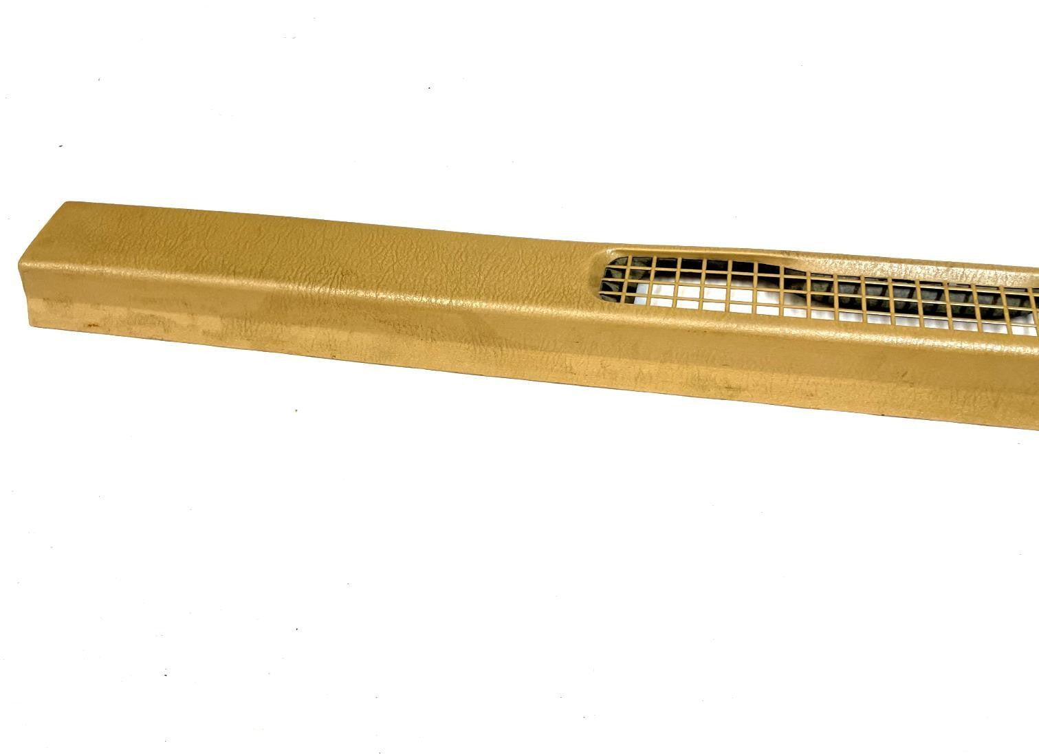 Jeep TJ Wrangler Tan Dash Top Cover Trim Bezel windshield defrost vent Saddle