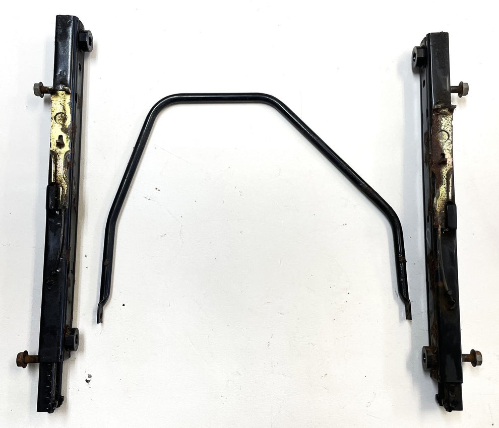 Jeep YJ Wrangler Seat Slider Frame Adjuster 12” Front slide fits 87-90 ...