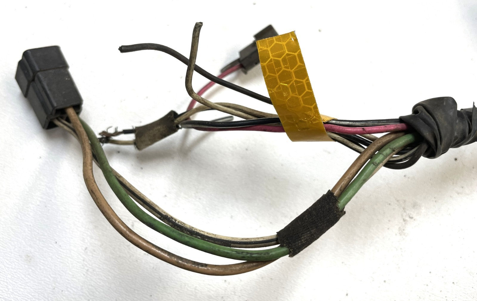 Jeep YJ Wrangler Dash wiring harness fits 87-90 wire fuse block gauges column