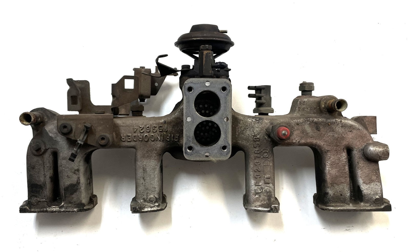 Jeep 4.2 Intake Manifold YJ CJ5 CJ7 CJ8 2 Barrel Aluminum AMC 258 EF3237858 Carb