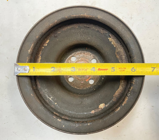 AMC Jeep fan Pulley V8 304 360 Cherokee Wagoneer 2 groove 3228285