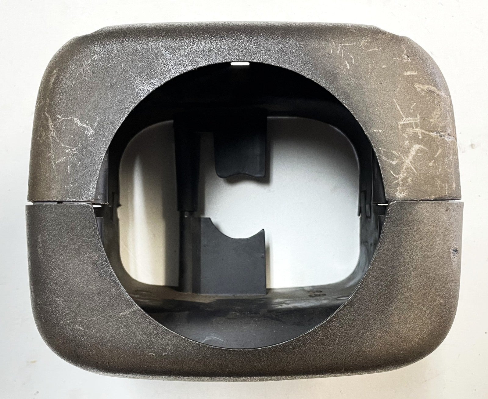Jeep TJ Wrangler steering column trim 97-00 grey gray Non-tilt manual