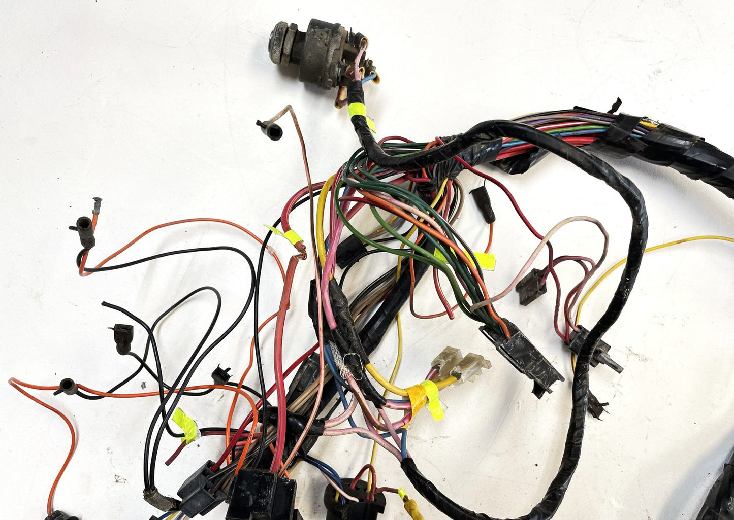 83-86 Jeep CJ5 CJ7 CJ8 dash wiring harness gauge panel fuse block PARTS HARNESS