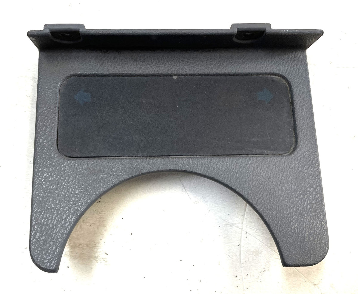 Jeep YJ grey warning light dash trim bezel Wrangler trouble lights gray column!