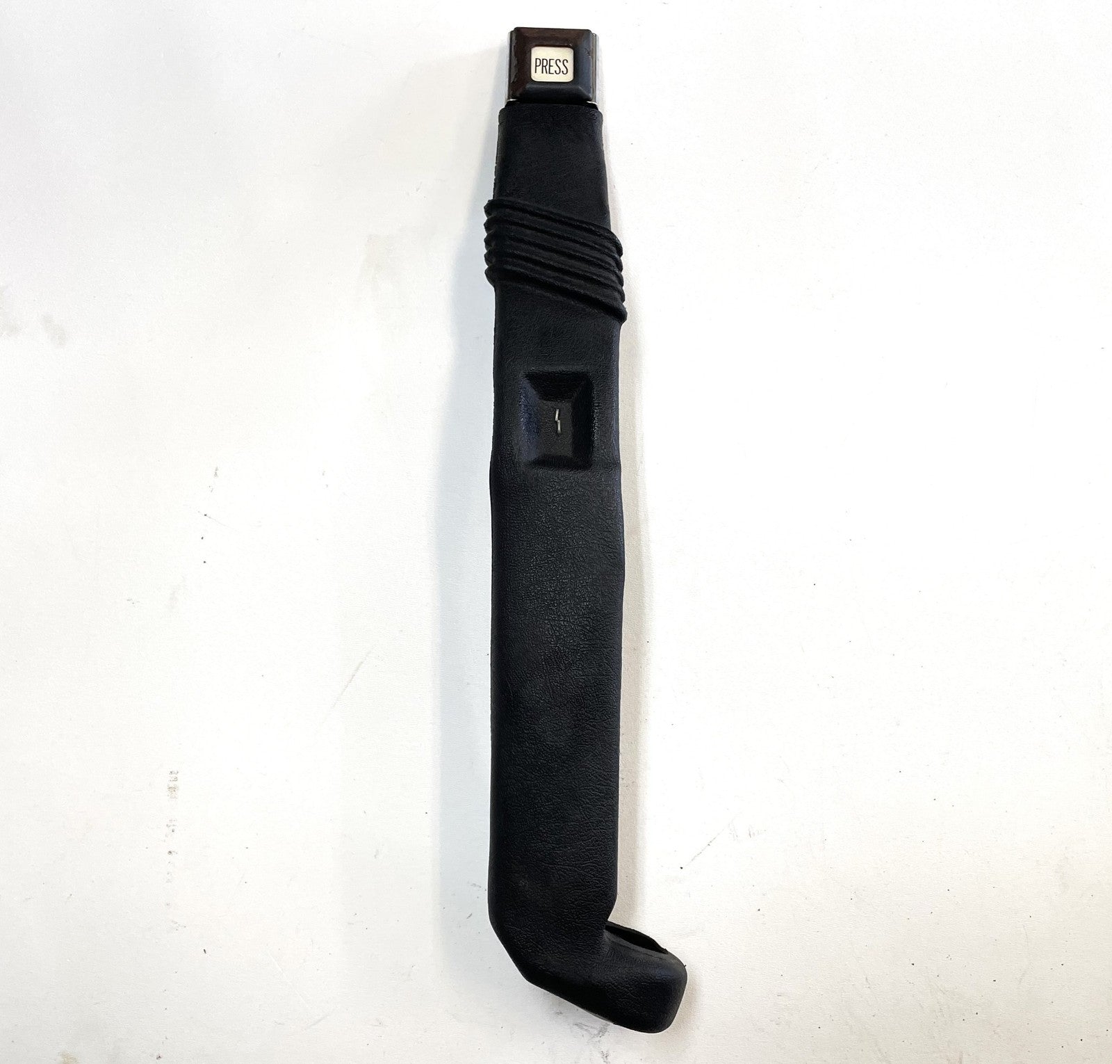 Jeep YJ Passenger Side Female Right Seat Belt End 92-95 Wrangler Long