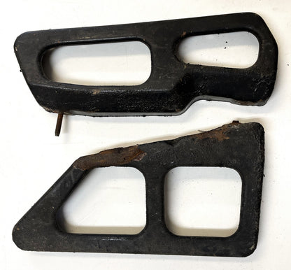 Jeep YJ Driver Side Front Seat Factory Bracket Riser FREE SHIP 91-95 Wrangler