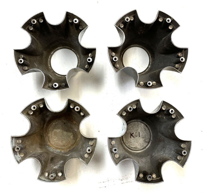 Jeep CJ Center Caps CJ5 CJ7 FACTORY Chrome Wheel Centers Laredo Cap !