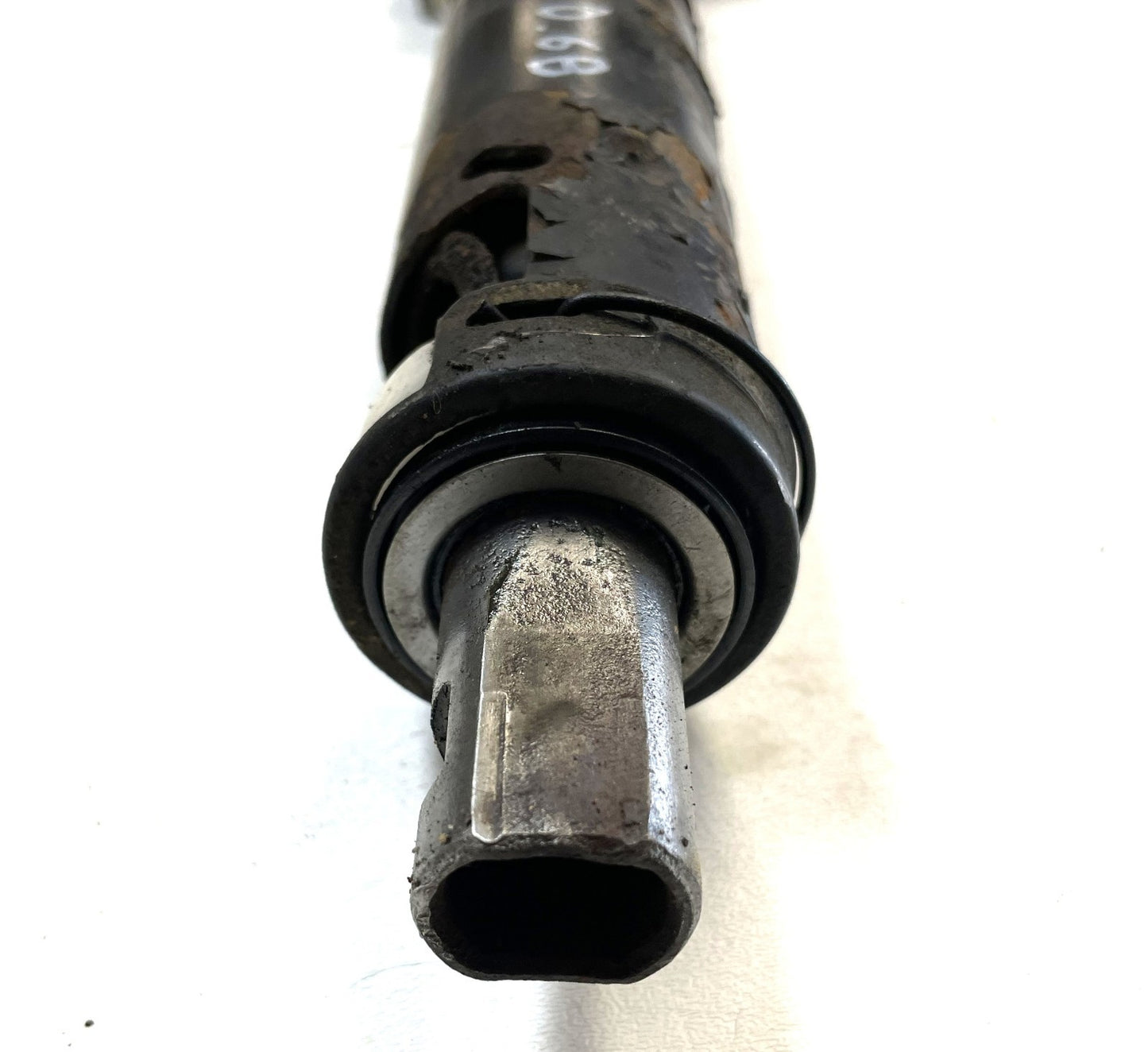 Jeep YJ Tilt Steering Column grey trim 87-95 Wrangler manual BOLT IN READY!