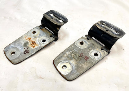 Jeep TJ hood hinges with bolts n shims black factory hinge fits 97-06 Wrangler