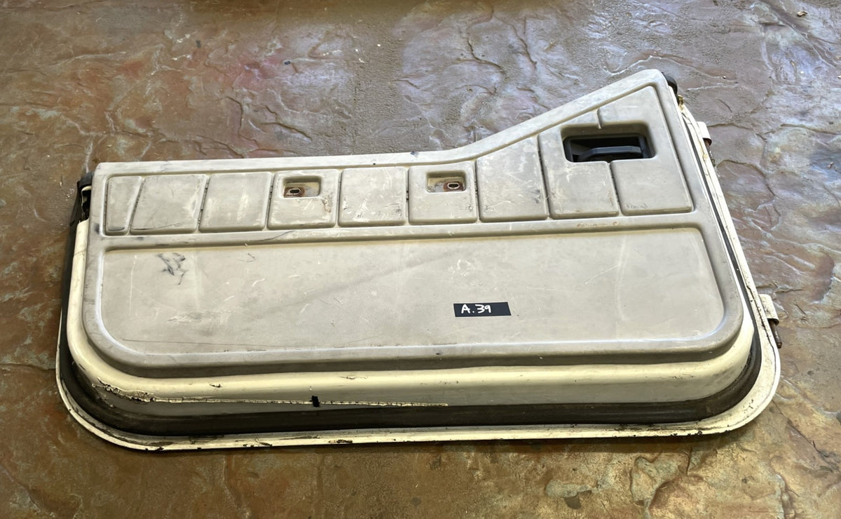 Jeep Half Doors YJ CJ7 Wrangler Factory Steel Door White READ AD!