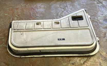 Jeep Half Doors YJ CJ7 Wrangler Factory Steel Door White READ AD!