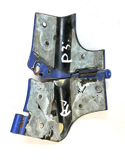 Jeep TJ Wrangler driver windshield hinge 97-06 Lapsis Blue Left side FREE SHIP