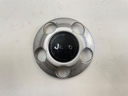 Jeep YJ TJ factory wheel center cap 52057619  silver grey 52057618